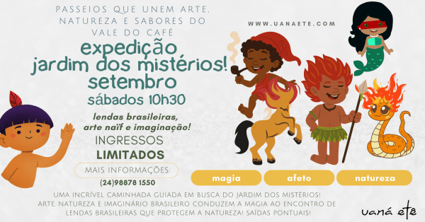 Imagem do evento EXPEDIÇÃO JARDIM DOS MISTÉRIOS - 26 DE SETEMBRO 2026