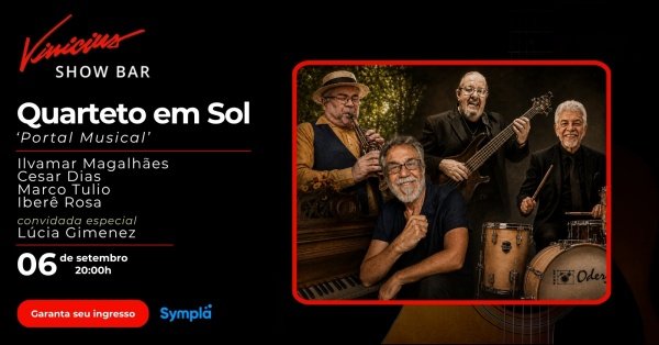 Quarteto em Sol no show “Portal Musical”