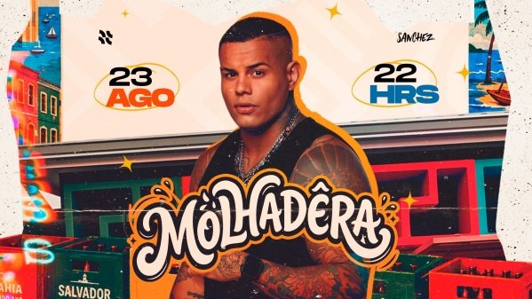 Imagem do evento MOLHADÊRA do CPX - Domingo 23 de Agosto