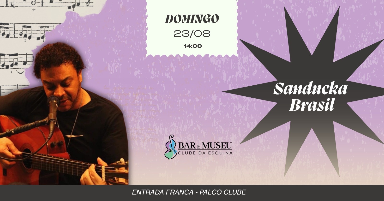 SHOW DE SANDUCKA BRASIL - TRIBUTO AO CLUBE DA ESQUINA