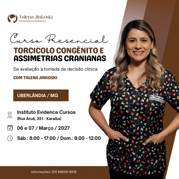 Imagem do evento Uberlândia - MG - Torcicolo Congênito e Assimetrias Cranianas