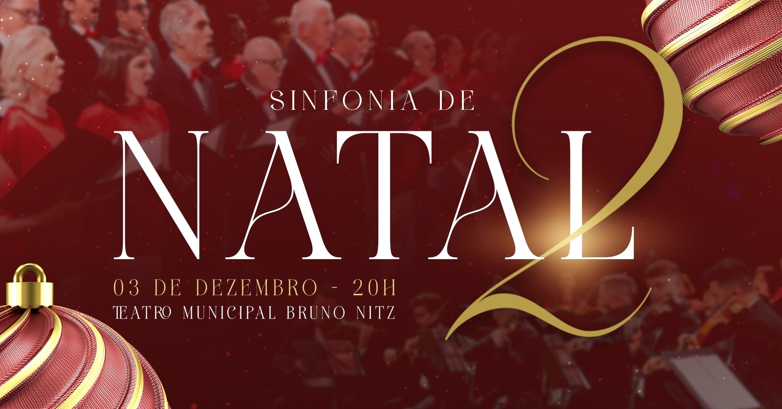 Sinfonia de Natal com Coral do Litoral e Orquestra