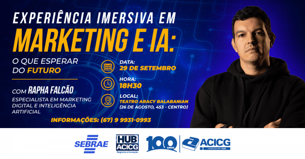 Imagem do evento Experiência Imersiva em Marketing e IA: O que esperar do Futuro