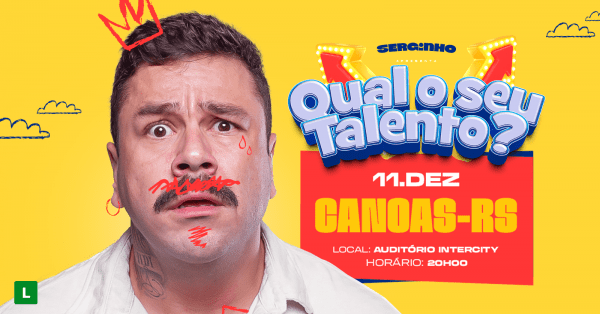 Imagem do evento SERGINHO LACERDA em CANOAS/RS - VIDA DE PAI
