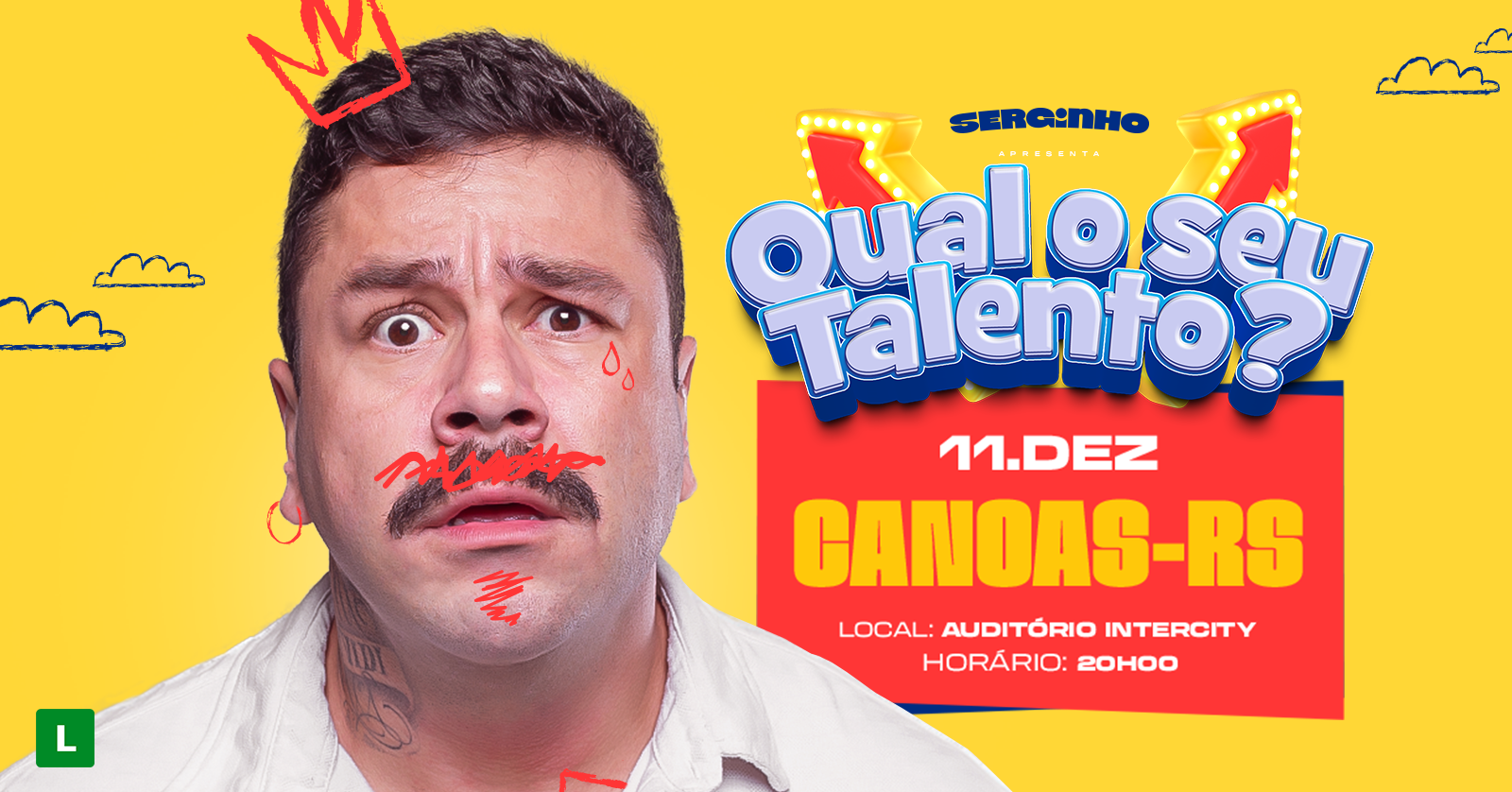SERGINHO LACERDA em CANOAS/RS - VIDA DE PAI