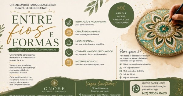 Imagem do evento Entre Fios e Formas | Encontro de Criação com Mandalas