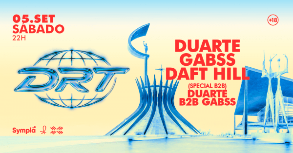 Imagem do evento DRT SHOWCASE C/ DUARTE, GABBS & DAFT HILL