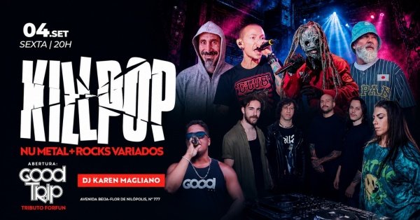 BANDA RIVER RAID + JEFFERSIN MOREIRA + DJ KAREM MAGLIANO em
