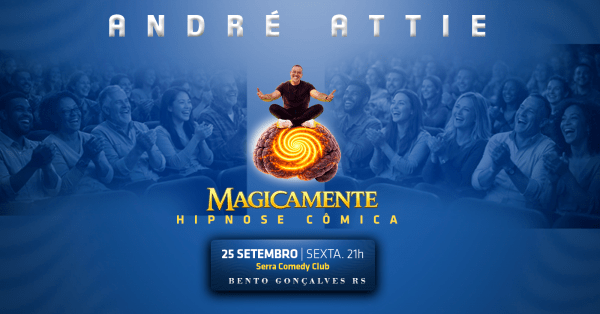 Imagem do evento MAGICAMENTE - SHOW DE HIPNOSE CÔMICA