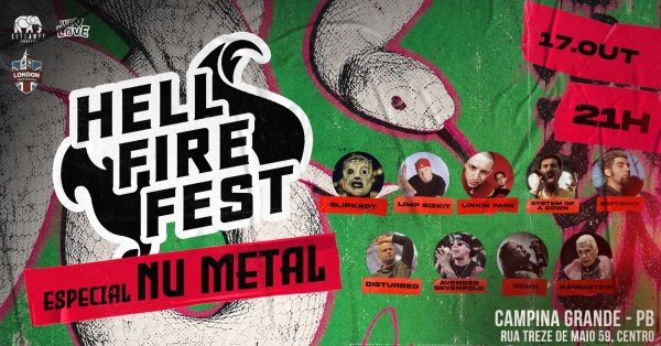 Imagem do evento Hell Fire Fest | Campina Grande / PB