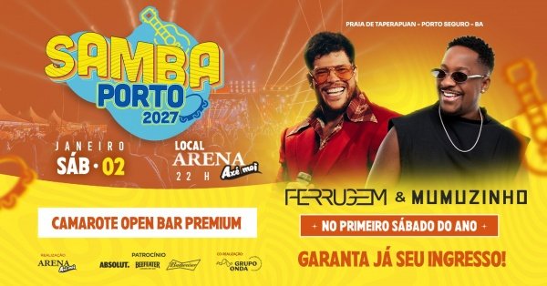 Imagem do evento Samba Porto Axé Moi 2027