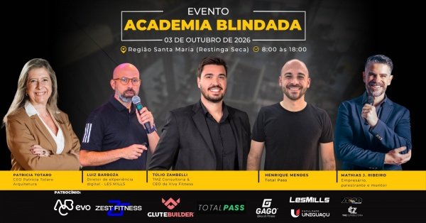 Imagem do evento ACADEMIA BLINDADA -  SANTA MARIA
