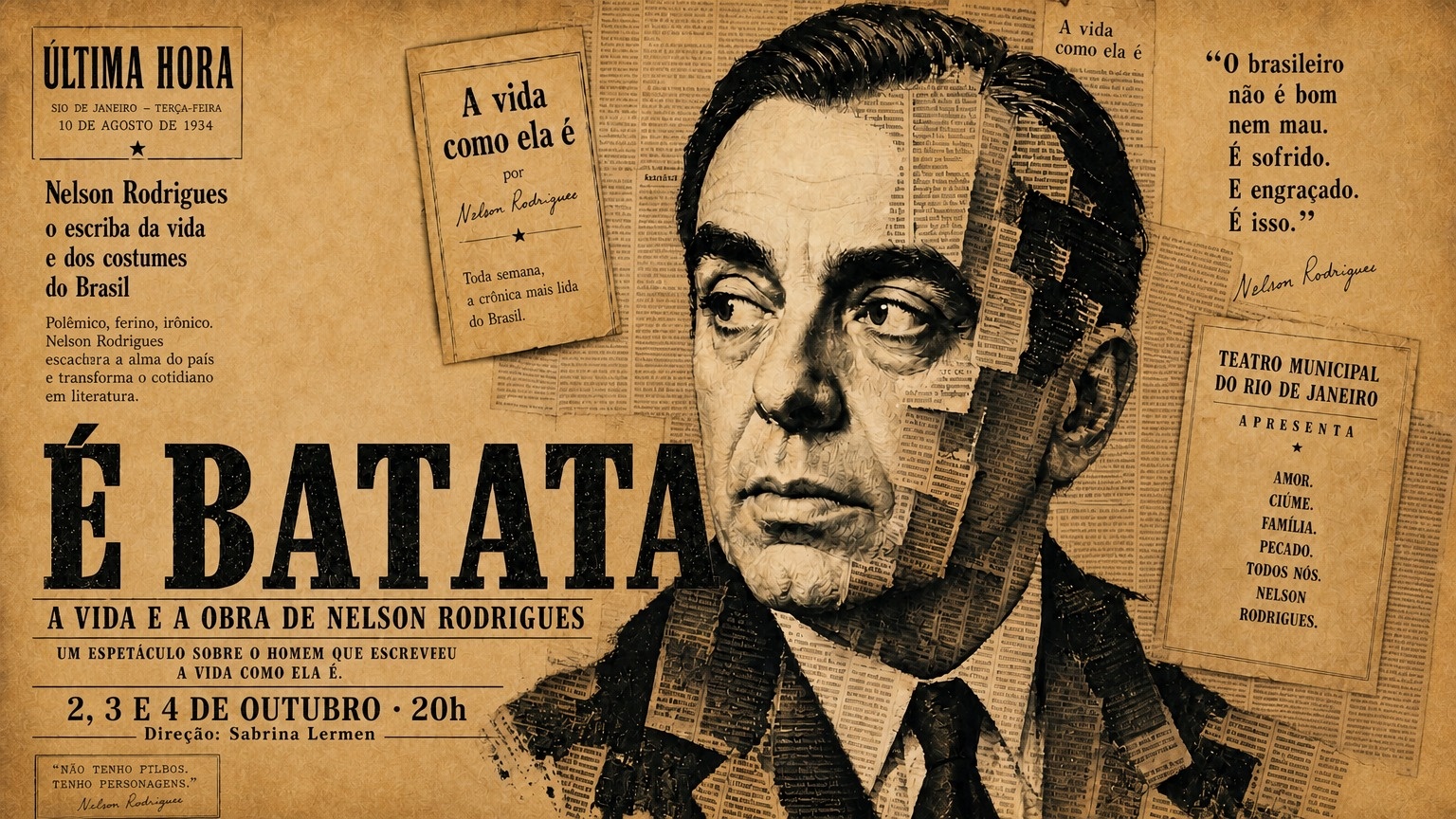 Espetáculo Teatral "É BATATA" (sexta)
