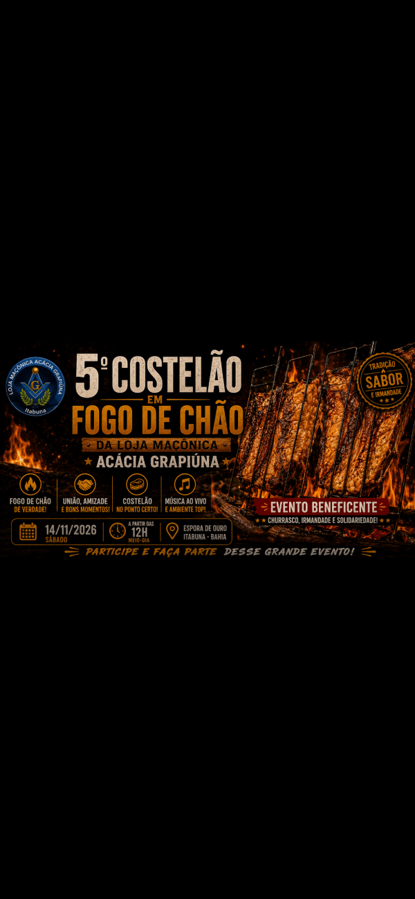 Imagem do evento 5º COSTELÃO EM FOGO DE CHÃO!