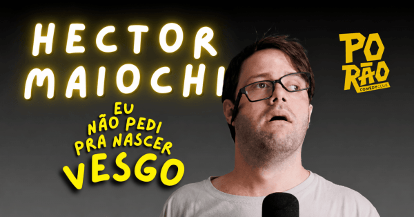 Cartaz do show Eu Não Pedi Pra Nascer Vesgo