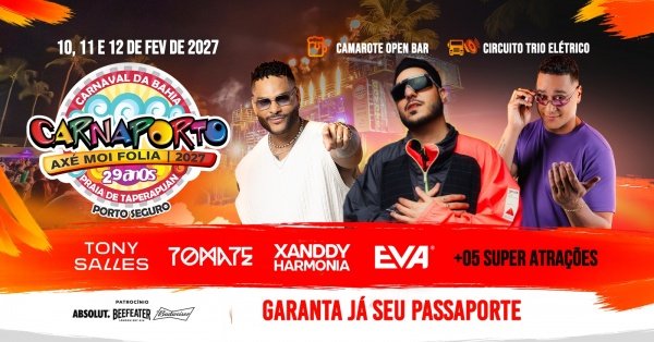 Imagem do evento Carnaporto Axé Moi 2027