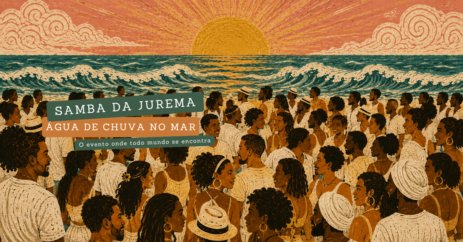 SAMBA DA JUREMA :: ÁGUA DE CHUVA NO MAR