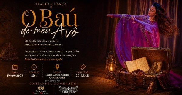 Imagem do evento O Baú do Meu Avô: memórias que ganham vida através da dança