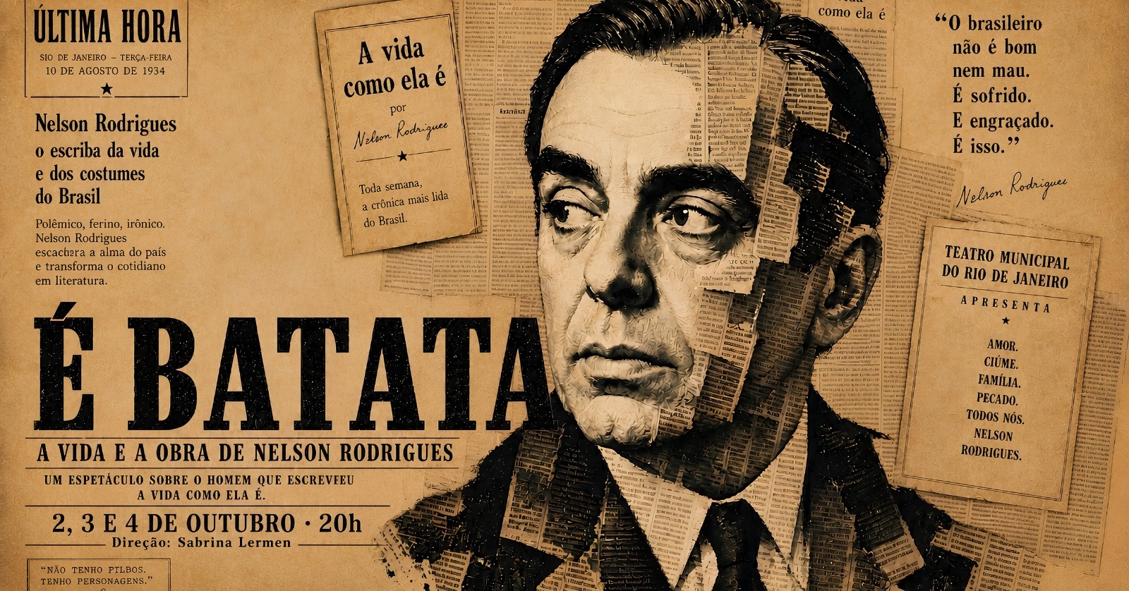 Espetáculo Teatral "É BATATA"(sábado)