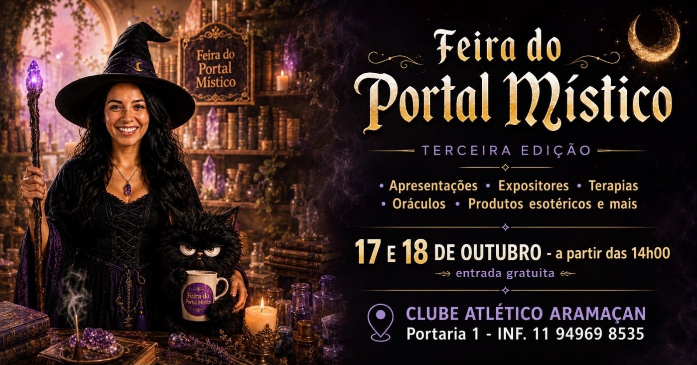 Imagem publicada pela fonte para Feira do Portal Místico
