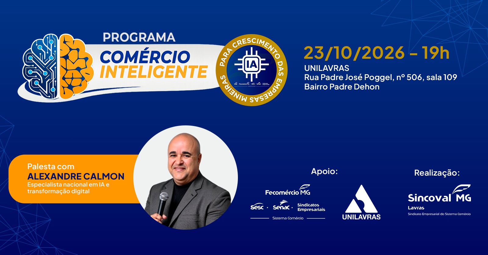 Source image — PALESTRA SOBRE IA | PROGRAMA COMÉRCIO INTELIGENTE LAVRAS