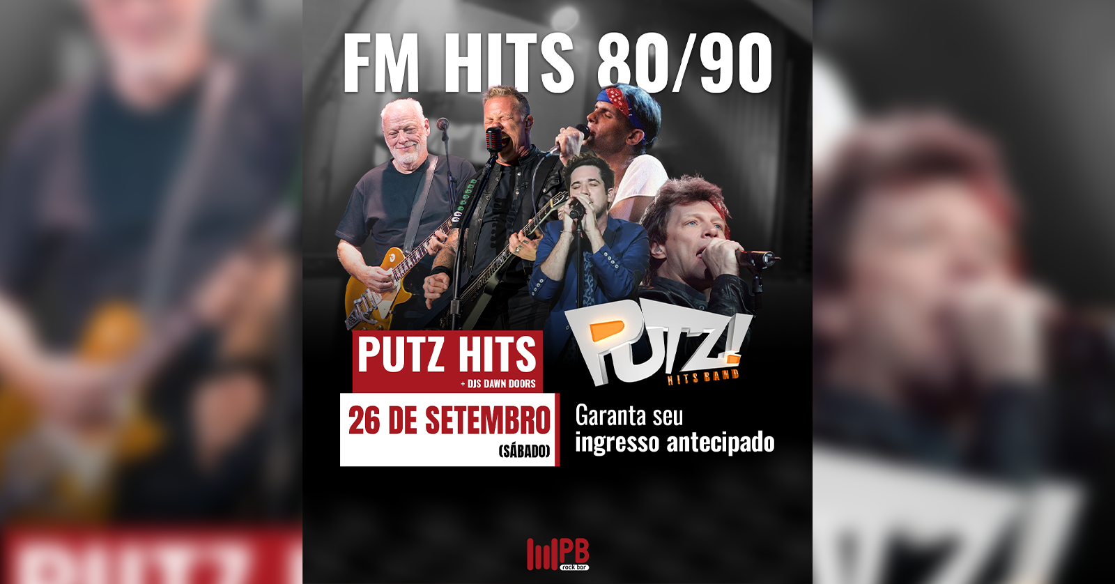 Image for the event: FM HITS 80/90 - PUTZ HITIS + Djs Dawn Doors