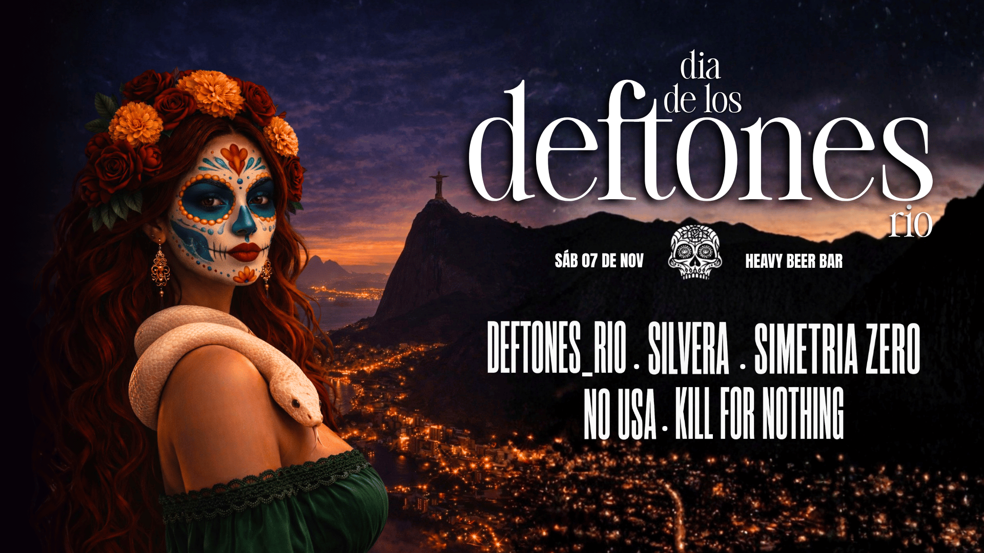 Dia de Los Deftones_Rio - Segunda Edição