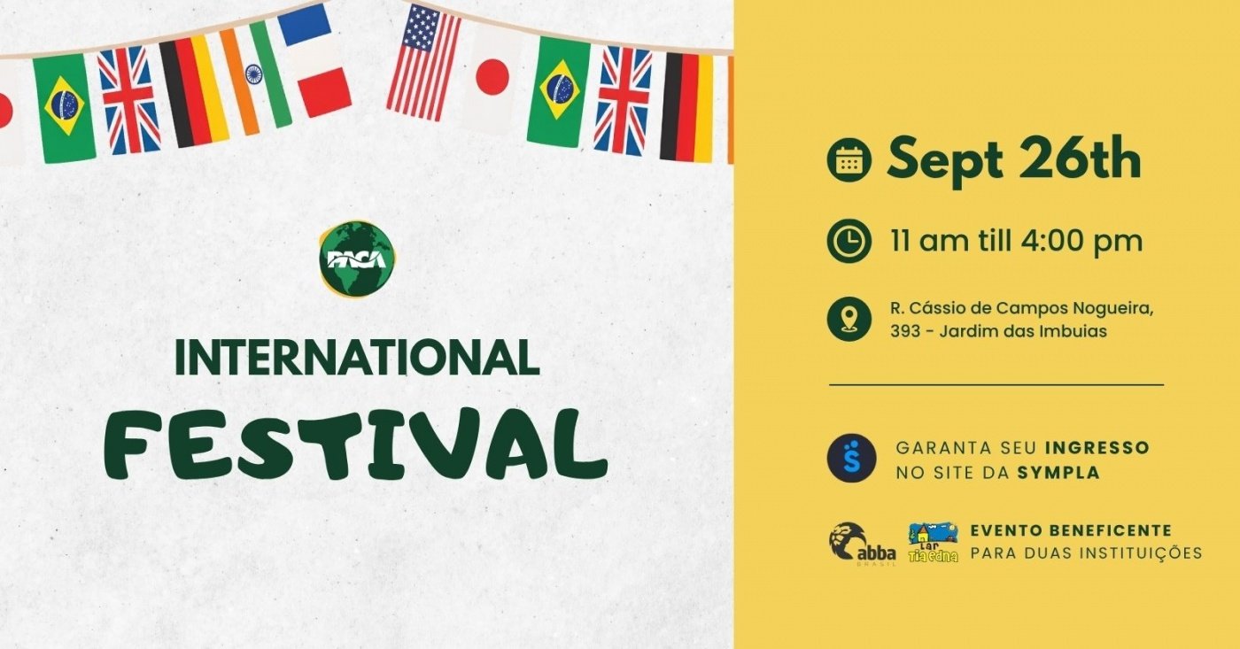 PACA's International Festival September 2026
