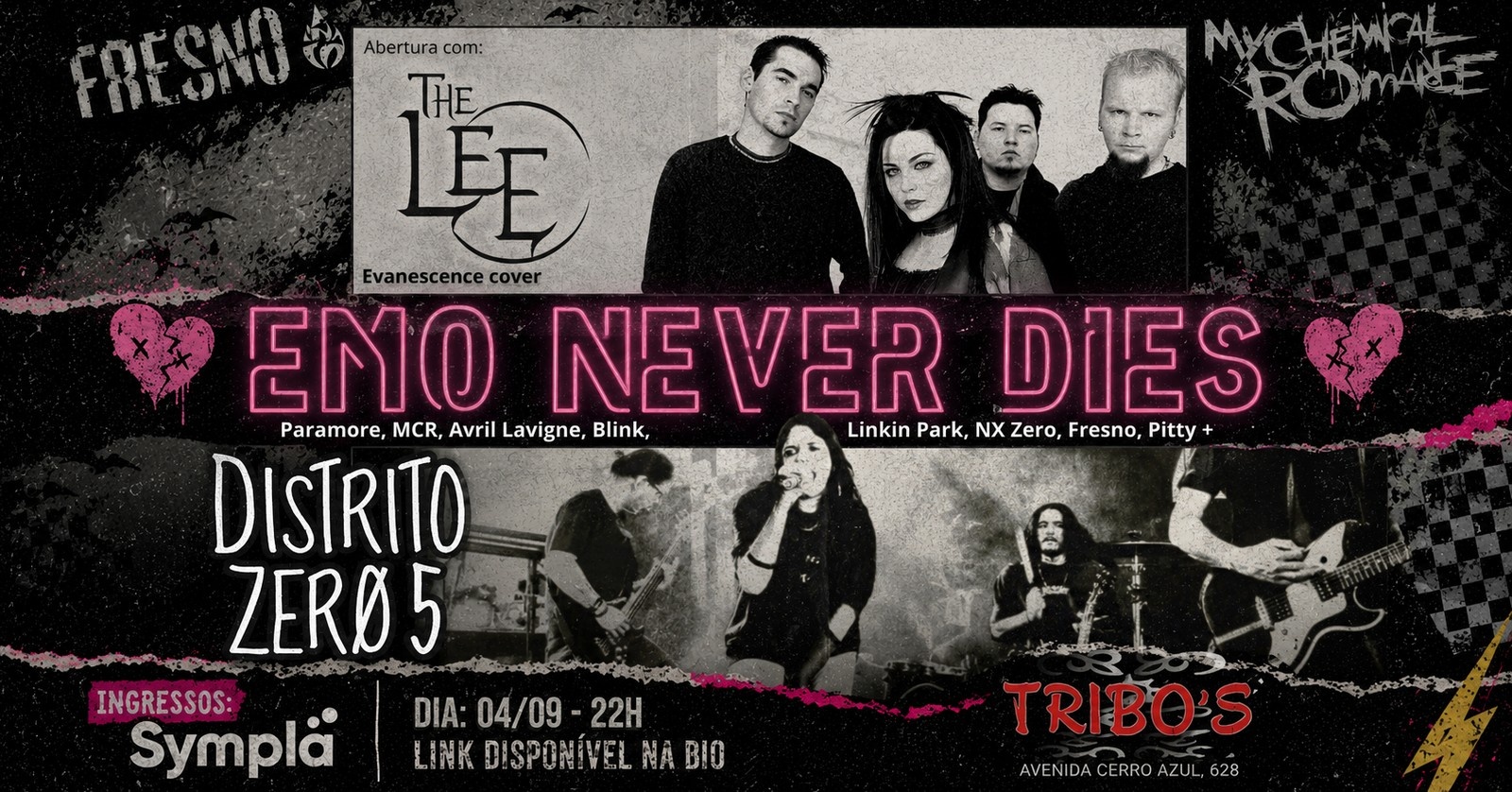 Image for the event: EMO NEVER DIES