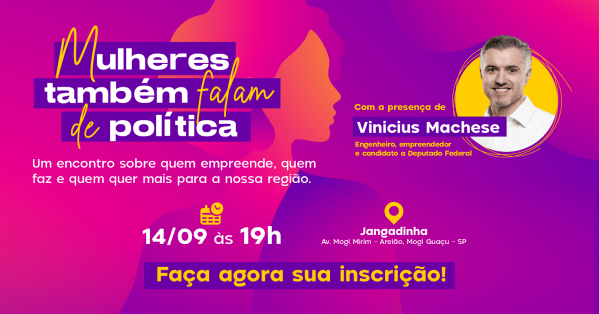 Imagem do evento Bate-papo: mulheres também falam de política