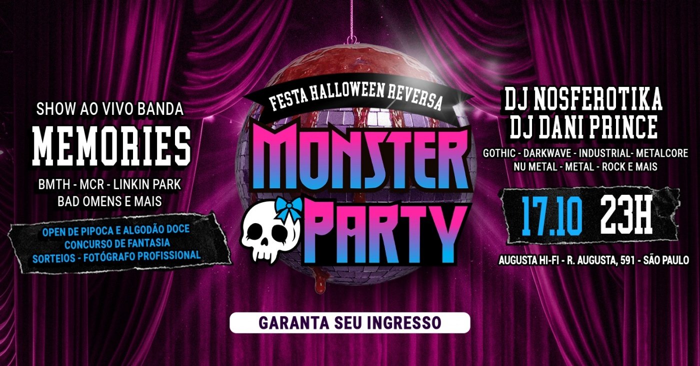 Halloween Reversa: Monster Party