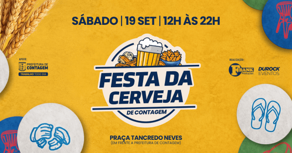 Imagem do evento FESTA DA CERVEJA DE CONTAGEM
