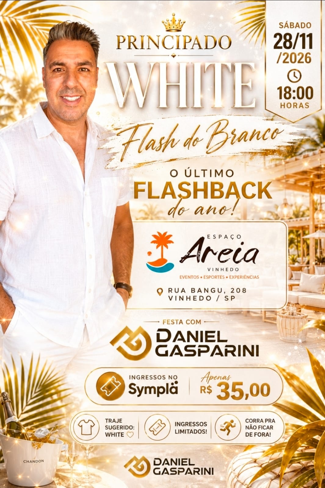 Principado White - Flash do Branco - Vinhedo, SP