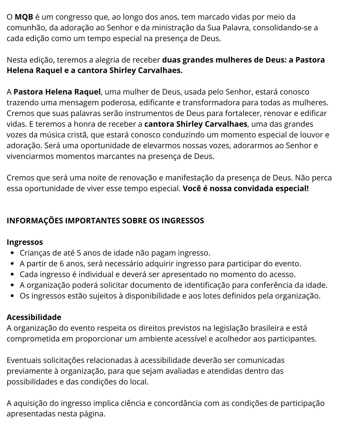 Imagem 1 da descrição do evento