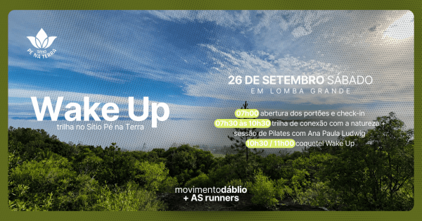 Imagem do evento WAKE UP | 7º EDIÇÃO