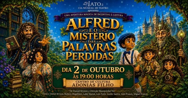 Imagem do evento Alfred e o Mistério das Palavras Perdidas