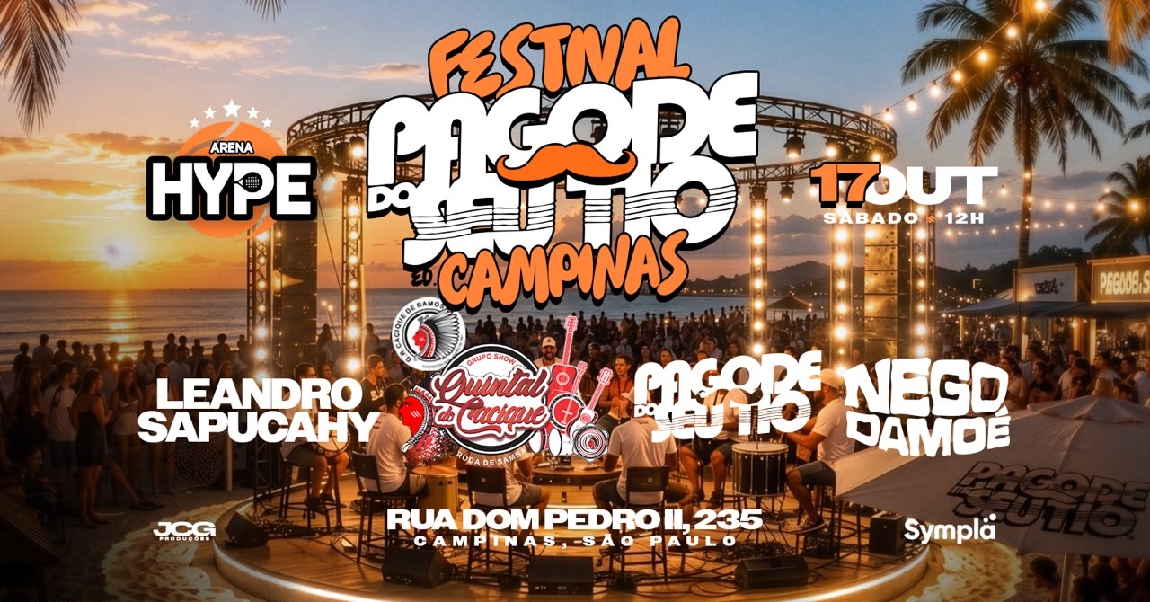 Festival Pagode do Seu Tio - Campinas - Campinas, SP