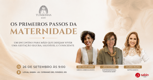 Imagem do evento Os Primeiros Passos da Maternidade