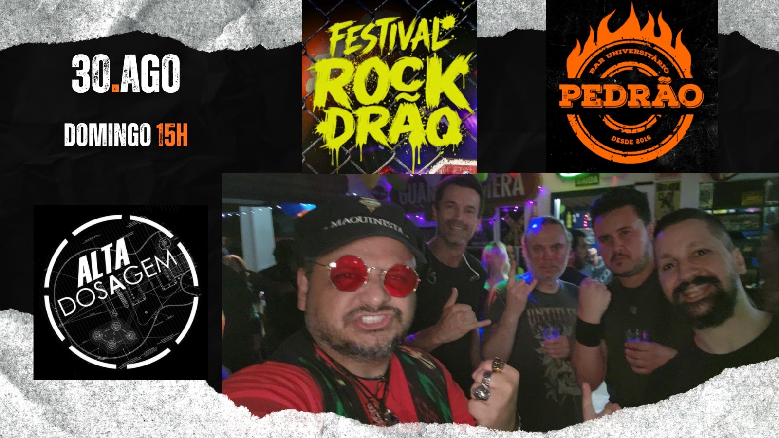FESTIVAL ROCKDRÃO - BANDA ALTA DOSAGEM