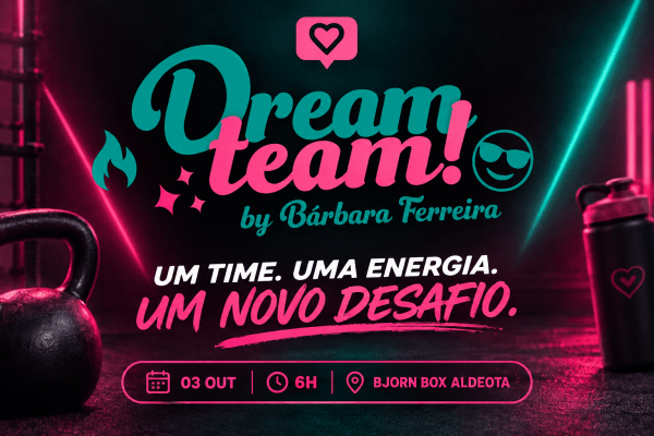 Imagem do evento DREAM TEAM 3ª EDIÇÃO | HYROX + DESAFIO 14 DIAS