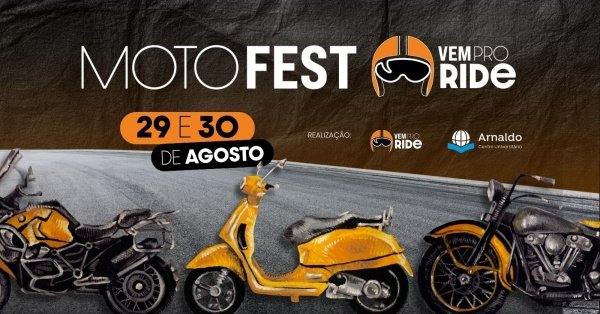 Imagem do evento Motofest Vem pro Ride