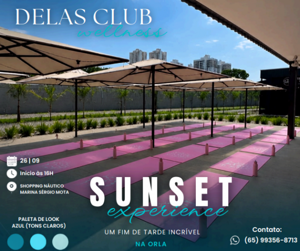 Imagem do evento Delas Club Wellness | Viva novas experiências