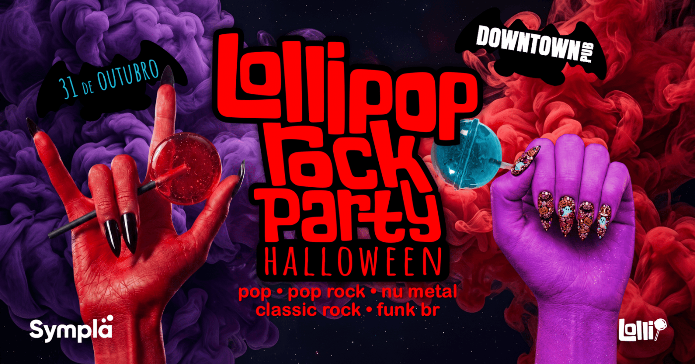 Imagem da fonte — Lollipoprock Party de Halloween 2026 - Quando as Luzes se Apagam | Festa de Halloween em Recife