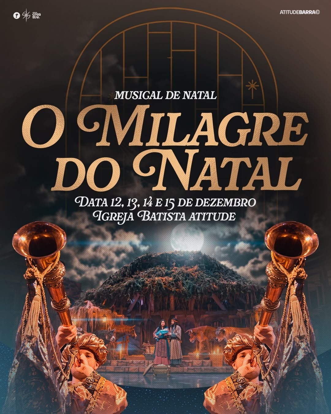 Imagem publicada pela fonte para Musical o Milagre do Natal