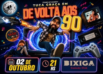 Tuca Graça - De Volta Aos 90 - SP - Bixiga Comedy