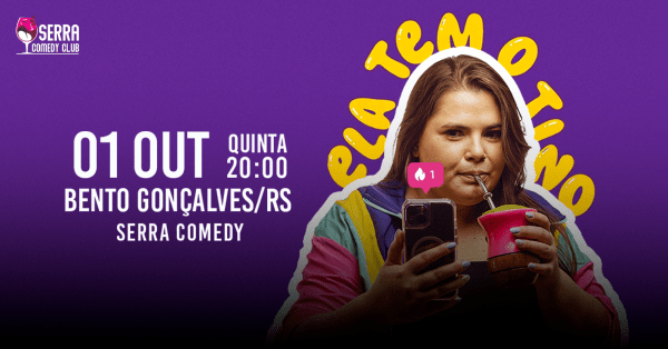 Imagem do evento IVANGÉLICA - ELA TEM O TINO