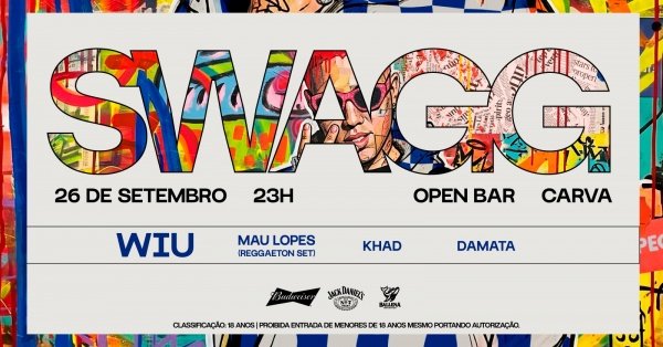 Imagem do evento Swagg v1.2026