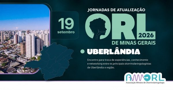 Imagem do evento Jornadas de atualização ORL de Minas Gerais 2026 - Edição Montes Claros