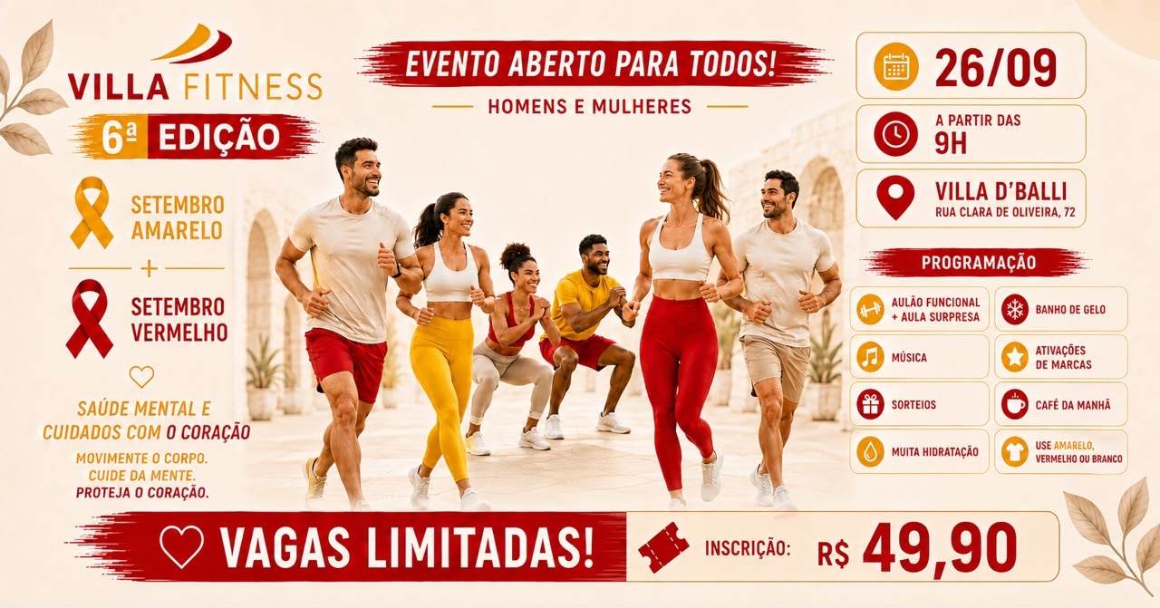 6ª Edição Villa Fitness