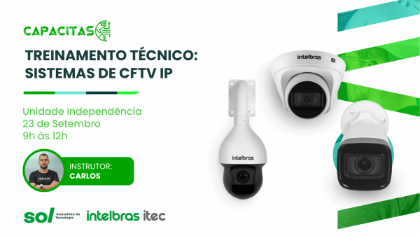 Imagem do evento Sistemas de CFTV IP - Independência